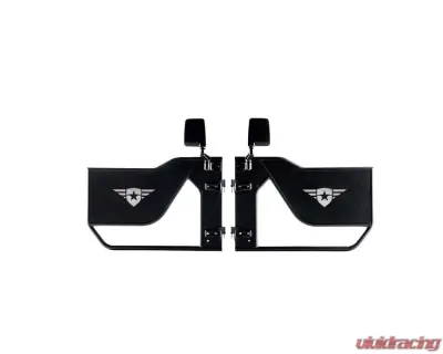 Combat Off Road Tube Doors Front Pair Jeep Gladiator 2020-2023 - 25-1046
